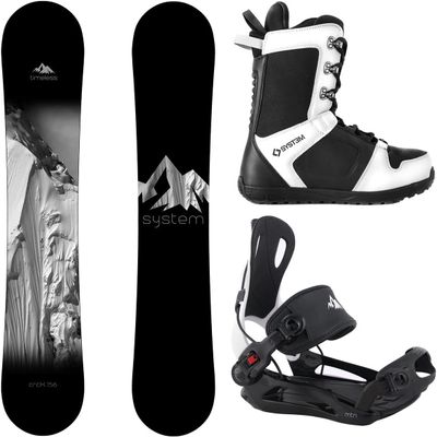 Package-Timeless Snowboard 156 cm-System MTN Binding XL-System APX Snowboard Boots 13 2019