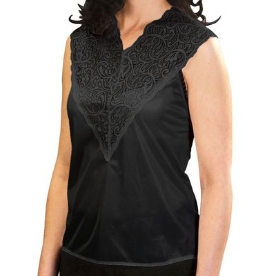 Miles Kimball Reversible Camisole Black
