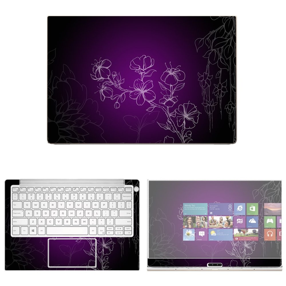 Decalrus - Protective Decal Skin Sticker for Dell XPS 13 9370 (13" Screen) case Cover wrap DExps13_9370-194