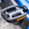 BBB Cycling City Bike Pedals Flat 9/16" with Reflectors Aluminium Durable Anti-Slip Lightweight for Urban and Electric Bike's ComfortLight BPD-43, Black view 4