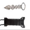 Falcon Tactical Fix Blade For Collection, Gift, and Outdoors Camping Cut Ropes, Branches (Damascus) view 1