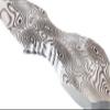 Falcon Tactical Fix Blade For Collection, Gift, and Outdoors Camping Cut Ropes, Branches (Damascus) view 4