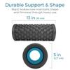 Teeter Massage Foam Roller  Deep Tissue Muscle Relief to Boost Recovery, Flexibility  13 or 26 inch, 2 Textures/densities  Back Pain Relief, Sports Massage, Myofascial Release view 2