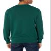 Amazon Essentials Men's Long-Sleeve Crewneck Sweater, 100% Cotton, Big & Tall Options Available, Dark Green, Small view 2