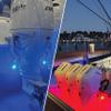 shadow-caster SCR-16 LED Underwater Boat Light - Dual Color Blue/White Combo - Bronze Housing - 60W Suface Mount - Tempered Glass Lens - IP68 Fully Submersible Waterproof view 4