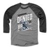 500 LEVEL Andrei Vasilevskiy 3/4 Sleeve T-Shirt (Baseball Tee, XXX-Large, Black/Heather Gray) - Andrei Vasilevskiy Behind The Back Save W WHT view 1