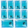 eBuyGB Pack of 10 Gel Reusable Hand Warmer (Blue Rectangle) view 1