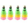24PC Speed Training Sport Nylon Feather Shuttlecocks Birdies Badminton Ball Game Badminton Shuttlecocks Badminton Birdie Indoor Outdoor Sport Ball Training Exercise Gym Fitness Game Colorful view 3