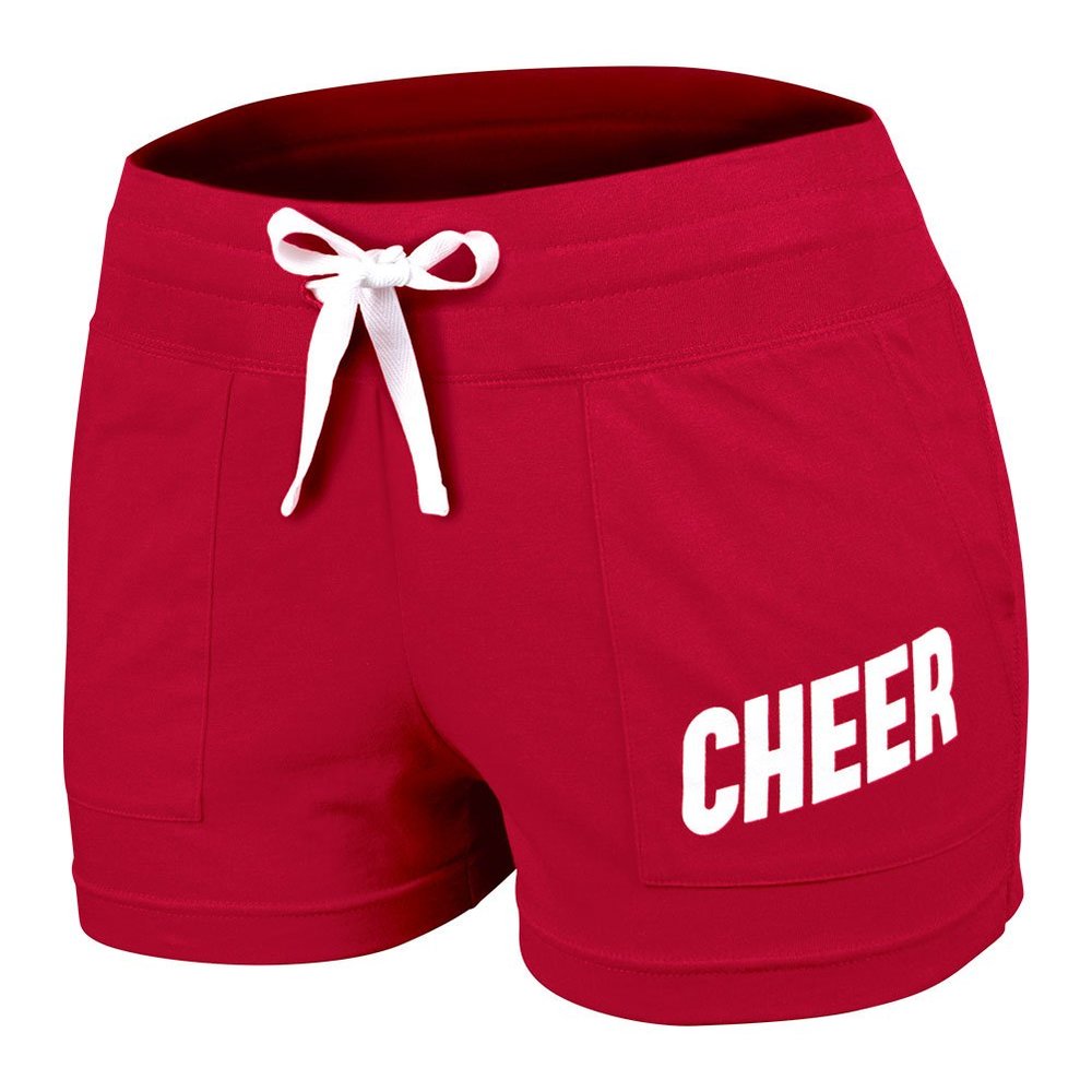 chass Classic Cheer Practice Short - Red A2Xl