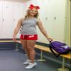 chass Classic Cheer Practice Short - Red A2Xl view 3