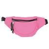 DALIX Small Fanny Pack Waist Pouch S XS Size 24 to 31 in Hot Pink view 2