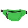 DALIX Small Fanny Pack Waist Pouch S XS Size 24 to 31 in Lime Green view 2