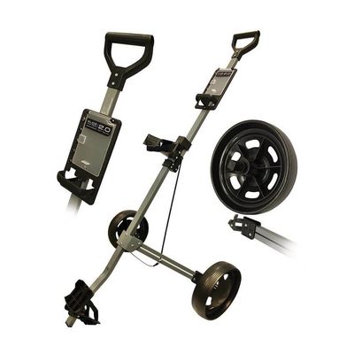 Glide-Tek Unisex Adult Golf Trolley - Gunmetal/Black, N/A,Gunmetal/Black