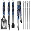 NFL Siskiyou Sports Fan Shop Tennessee Titans Steel Tailgater BBQ Set w/Case 8 piece Gray view 2