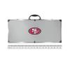 NFL Siskiyou Sports Fan Shop San Francisco 49ers Steel Tailgater BBQ Set w/Case 8 piece Gray view 4