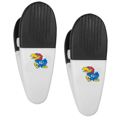 NCAA Kansas Jayhawks Mini Chip Clip Magnets, Set of 2