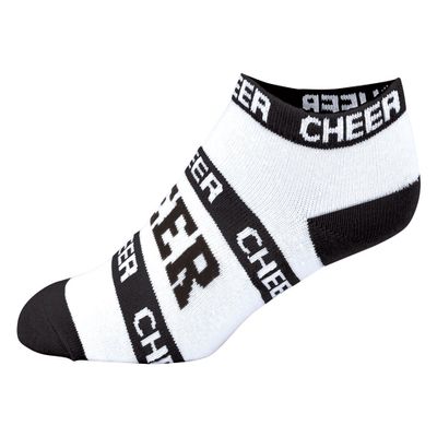 chass Cheer Extreme Low-cut Anklet for Cheerleaders - Blk Youth