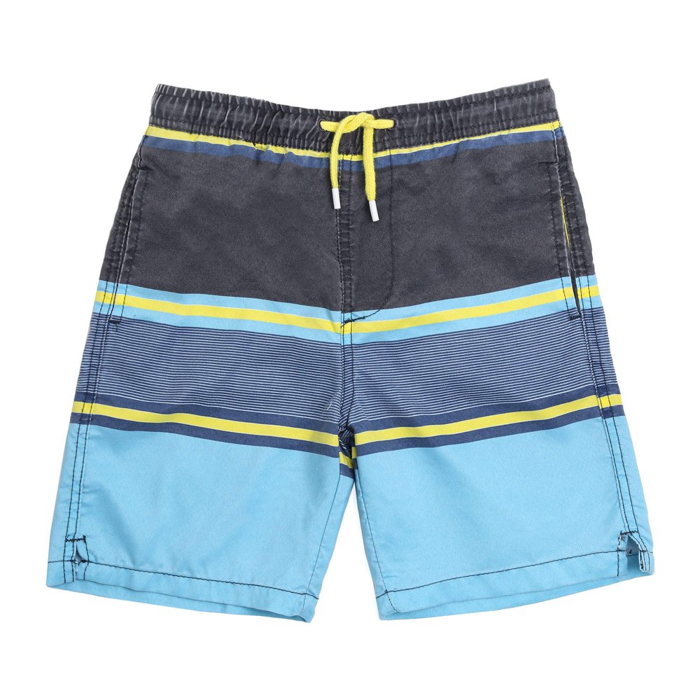 INGEAR Little Boys Quick Dry Swim Trunks UPF 50+ Beach Board Shorts Sizes 2T-14 Vibrant Patterns for Summer Adventures