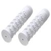 Alta Kraton Rubber Skull Bicycle Grips, 10 Colors. (White) view 1