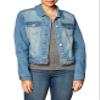dollhouse Womens Plus Denim Jacket, Queen, X-Large US view 3