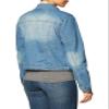 dollhouse Womens Plus Denim Jacket, Queen, X-Large US view 4