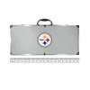 NFL Siskiyou Sports Fan Shop Pittsburgh Steelers Steel Tailgater BBQ Set w/Case 8 piece Gray view 4