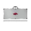 NCAA Siskiyou Sports Fan Shop Arkansas Razorbacks Steel Tailgater BBQ Set w/Case 8 piece Gray (C8BQ12) view 3