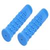 Alta Kraton Rubber Skull Bicycle Grips, 10 Colors. (Blue) view 1
