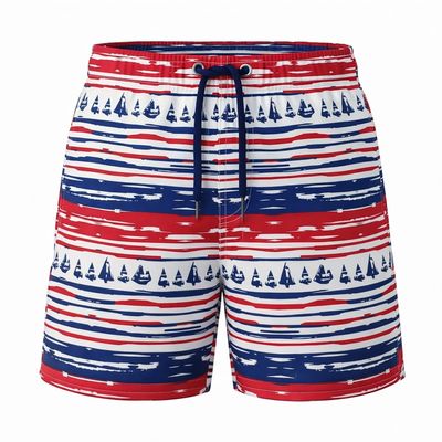 INGEAR Little Boys Quick Dry Swim Trunks UPF 50+ Beach Board Shorts Sizes 2T-14 Vibrant Patterns for Summer Adventures