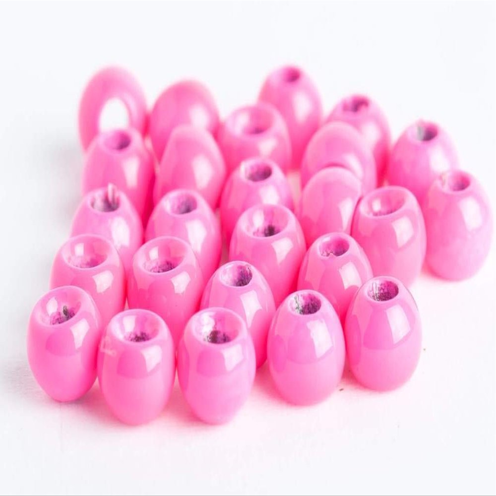 Blue Wing Olive Tungsten Beads for Fly Tying - 100 Pack (Pink, 4.6 mm (3/16))