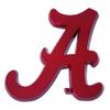 Alabama UA Crimson Tide Metal Auto Emblem (Crimson) view 1