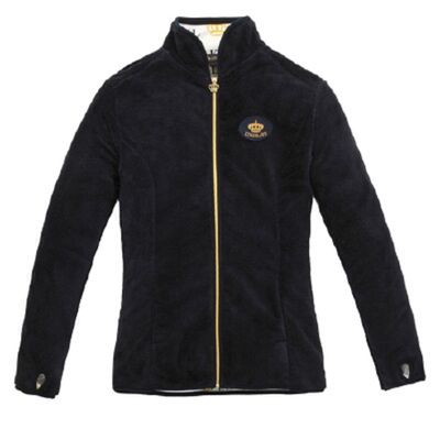 Kingsland Equestrain Apparel Ladies Chow Coralfleece Jacket Navy