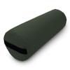 Bean Products Round Yoga Bolster or Restorative Yoga Positioning - Handcrafted In The USA With Eco Friendly Materials - Studio Grade Support Cushion Positioning Prop Elevates Your Practice & Lasts Longer - Round, Cotton Earth view 1