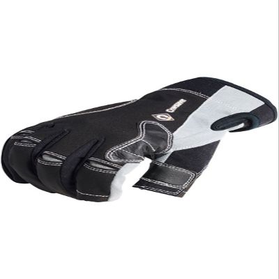 Crewsaver Three Finger Gloves 2018 - Black XXL