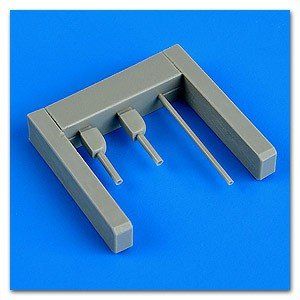 1/48 I16 Gun Barrels & Pitot Tube for EDU