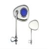 Alta V Bicycle Mirror Chrome, Multiple Colors (Blue) view 1