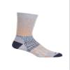 Helicase Mens Lifestyle Fine Gauge Ultra Light Crew Colorful Rain with a Sock Ring; Size: Small - Fossil view 1