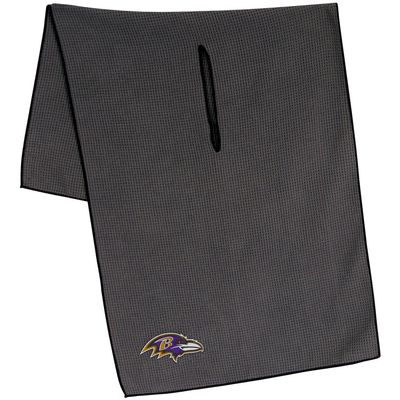 Team Effort Baltimore Ravens 19" x 41" Gray Microfiber Towel