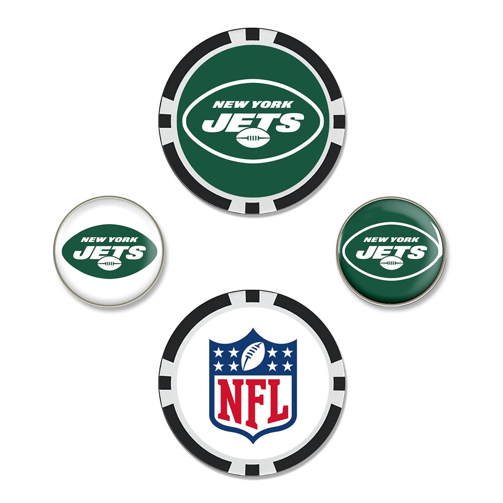 NFL Ball Marker Set, New York Jets
