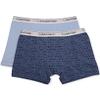 Calvin Klein Boys Modern Cotton Assorted Boxer Briefs Underwear, Pack of 22 Pack - Ck Logo Print Blue Bell, Blue Bell X- Small view 3