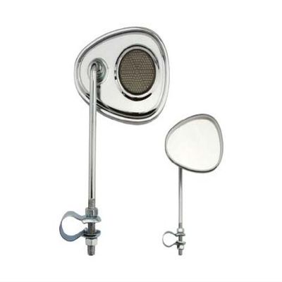 Alta V Bicycle Mirror Chrome, Multiple Colors (Black)