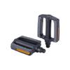 BBB Cycling Bike Pedals for City Bike Flat with Anti-Slip Rubber Bicycle Pedals 9/16" Pedals for Bike SteadyRider BDP-44 view 1