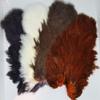 Whiting Farms Coq De Leon Hen Soft Hackle with Chickabou | Speckled Dyed Red view 1