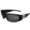 NFL Siskiyou Sports Fan Shop Baltimore Ravens Chrome Wrap Sunglasses One Size Black view 1