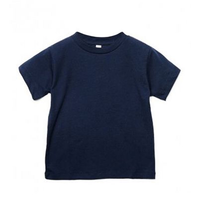 Bella Canvas Youths Crew Neck T-Shirt (XL) (Navy)