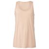 Bella + Canvas Youths Girls Flowy Racer Back Tank Top (L) (Dark Gray Heather) view 4