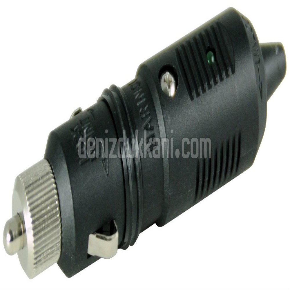 Marinco Cig. Lighter 12V Plug w/LED