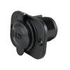 Marinco 12VRC.PG 12V Receptacle, Black, With Gasket view 1