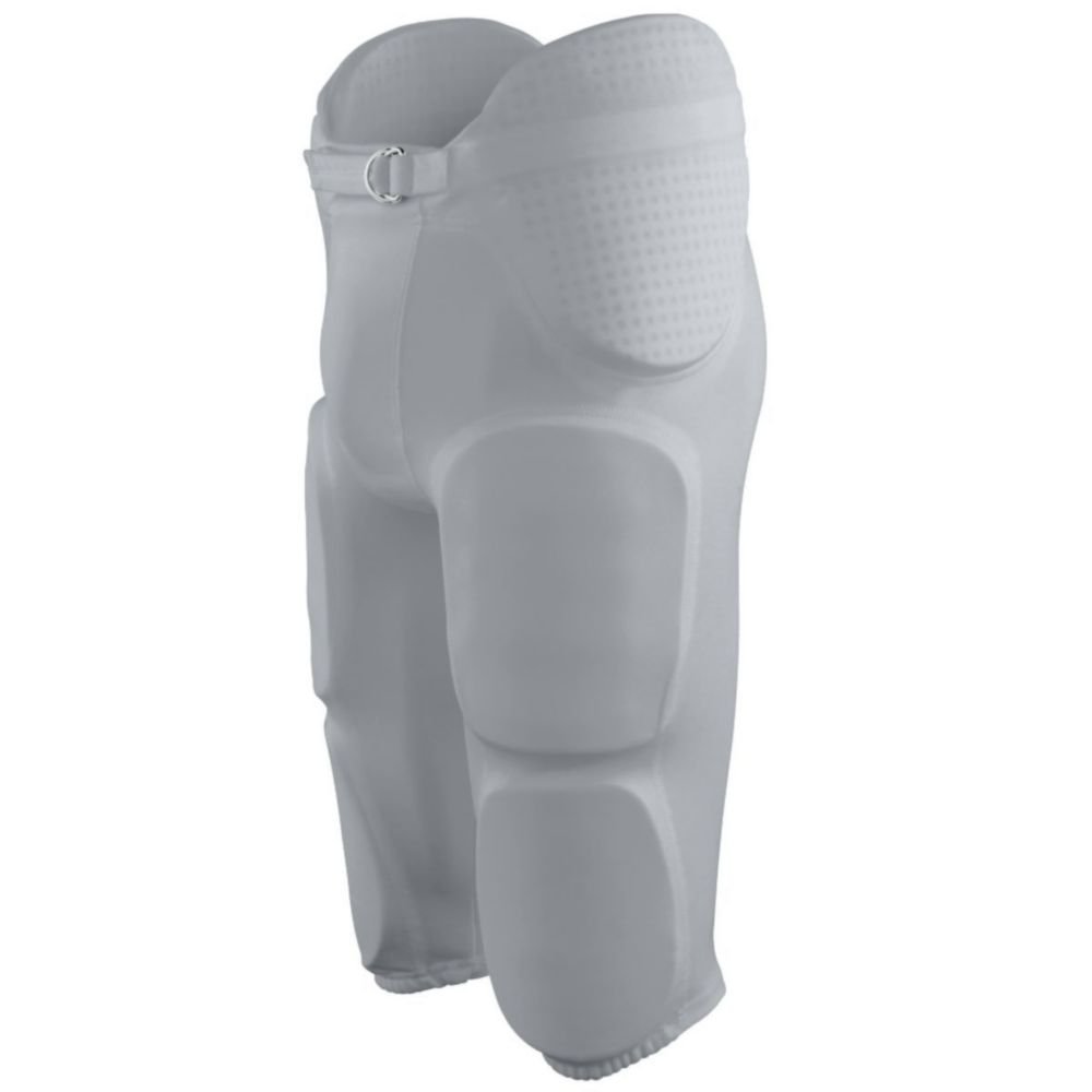 Augusta Activewear Gridiron Integrated Football Pant, Silver Grey, XXX Large