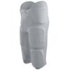 Augusta Activewear Gridiron Integrated Football Pant, Silver Grey, XXX Large view 1
